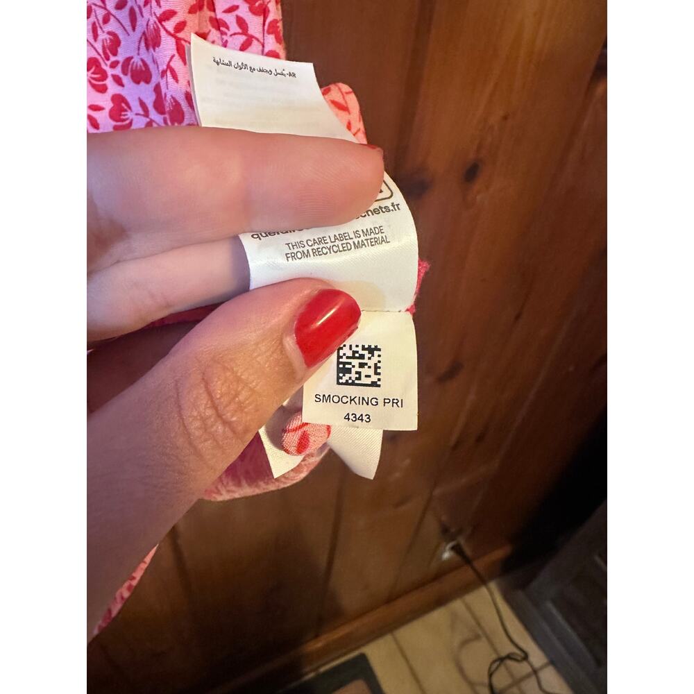 Pink Puff Sleeve Top | Boden | Size M - Picture 8 of 9